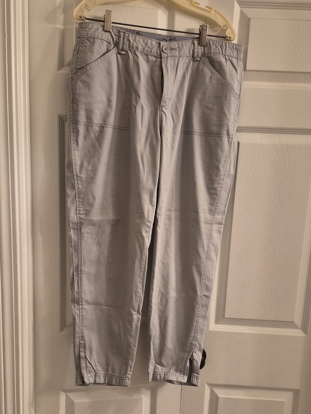 Lee Light Gray Women's Cargo Pants
